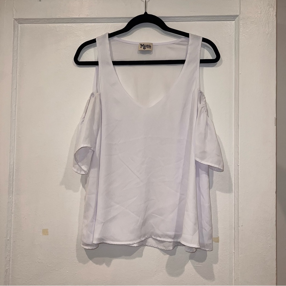Show Me Your Mumu Cold Shoulder Top